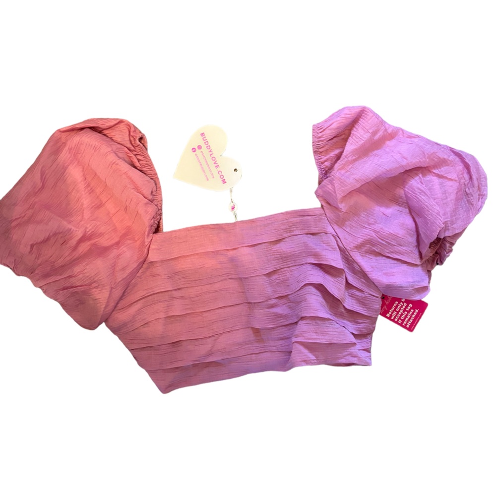 NWT BuddyLove CUTIE TWO PIECE SET - BUBBLEGUM PINK Size Large - Picture 10 of 12